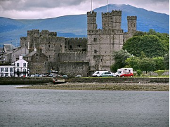 Caernarfon, Gwynedd, Wales, UK